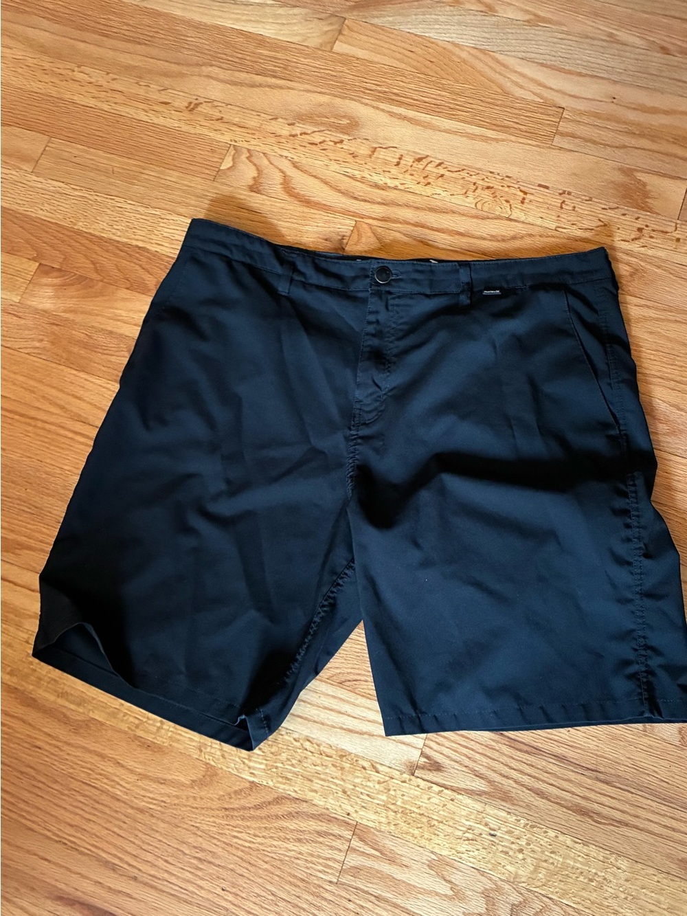 Hurley Men's Flat Front Black Shorts